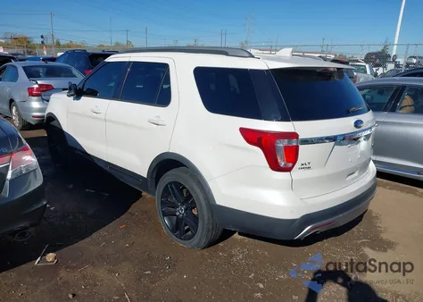 2016 Ford Explorer Xlt from USA, damaged, VIN 1FM5K7D83GGC04345